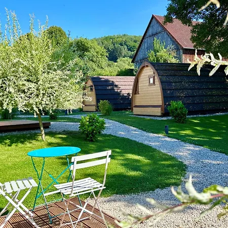 Hüttendorf Fränkische Schweiz Pottenstein Exterior foto